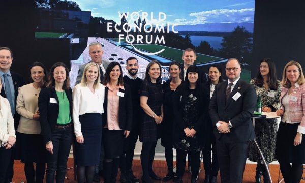 Novares hållbarhetsprogram besöker World Economic Forum