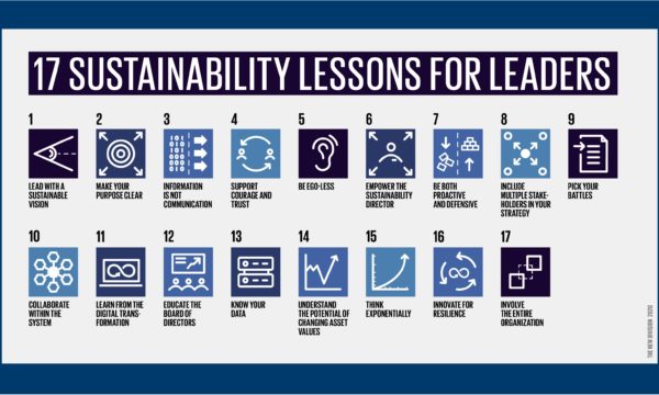 17 lärdomar för ledare - hållbarhet Novare
