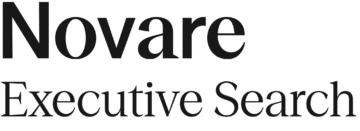 Novare executive search logga svart