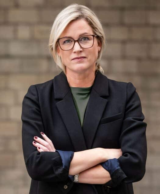 Kvinna i kavaj, vd novare leadership