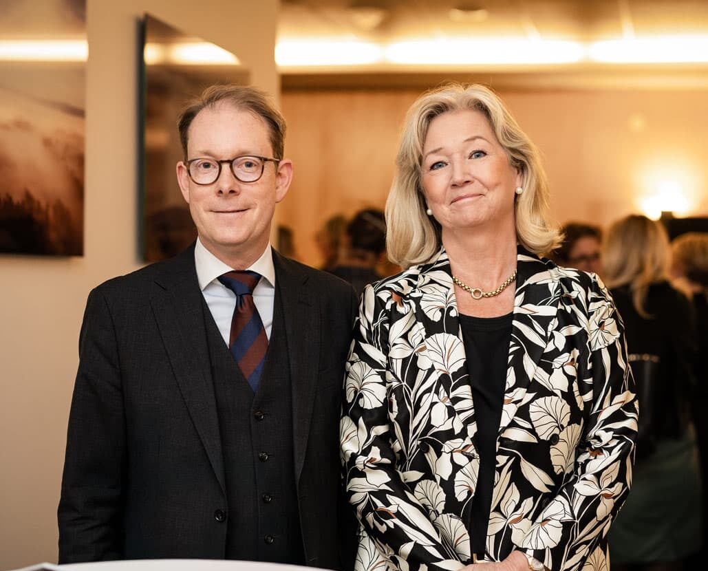Tobias Billström och Marie-Louise Kjellström