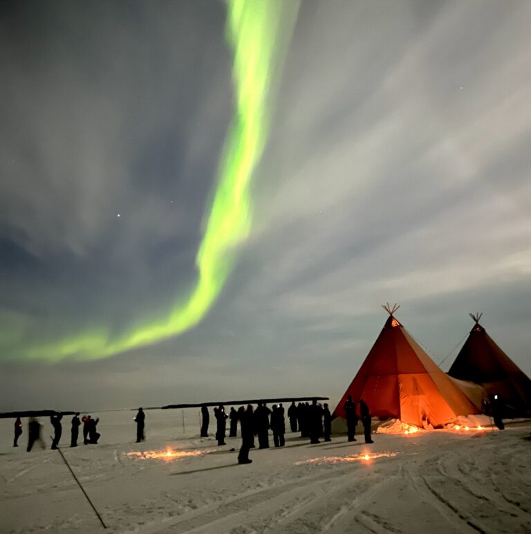 Norrsken på Novares resa till Norrland