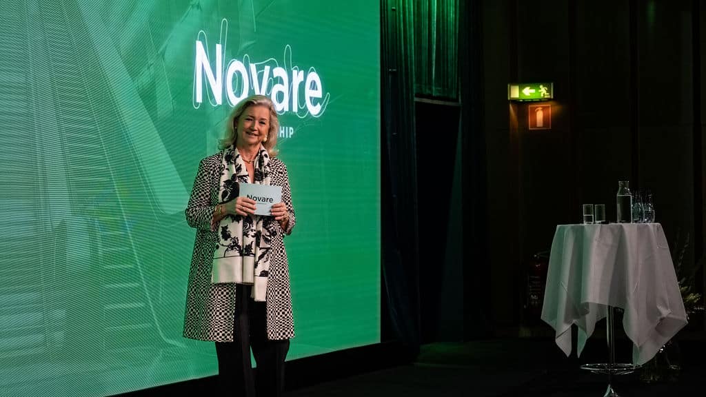 Marie-Louise Kjellström moderator på Novare Leadership event