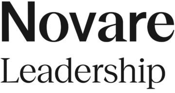 Novare leadership logga svart