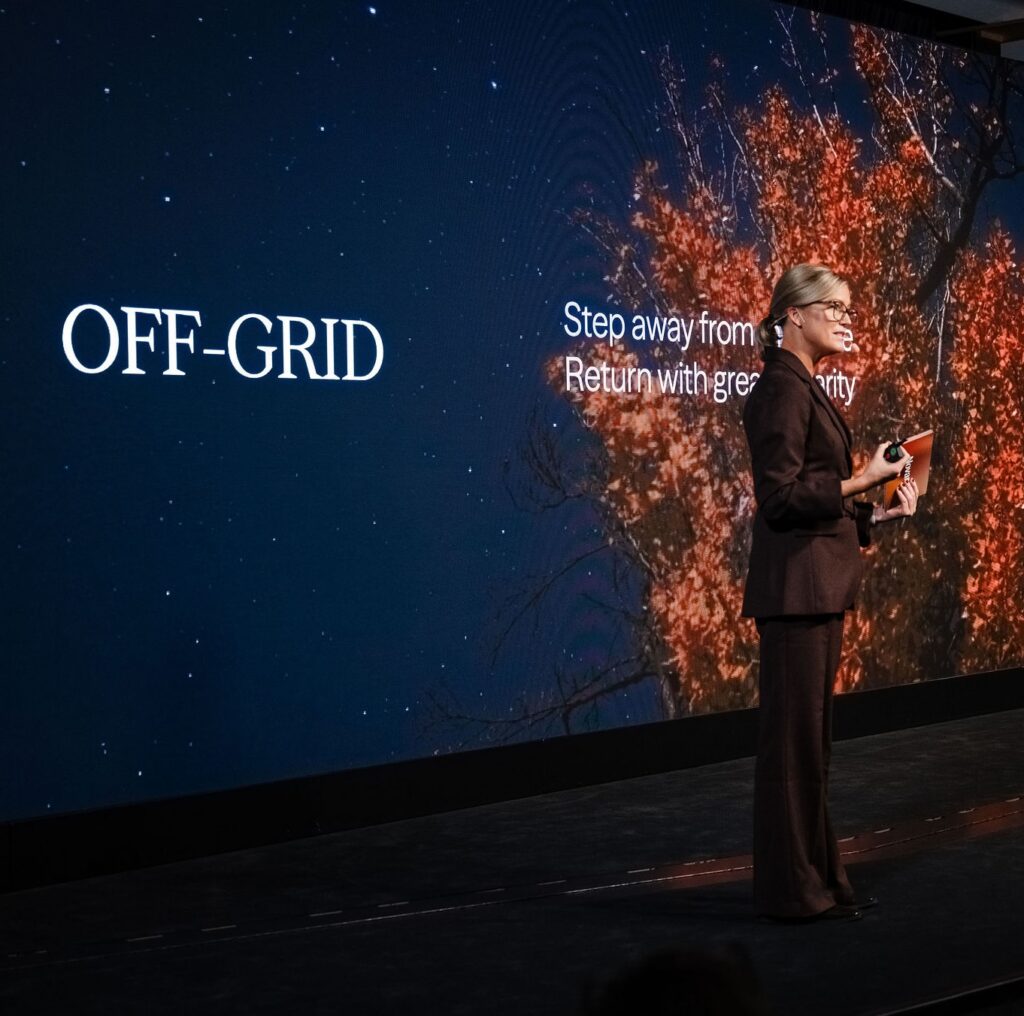 Christina Andersson vidOff Grid lansering