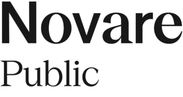 Novare public logga svart