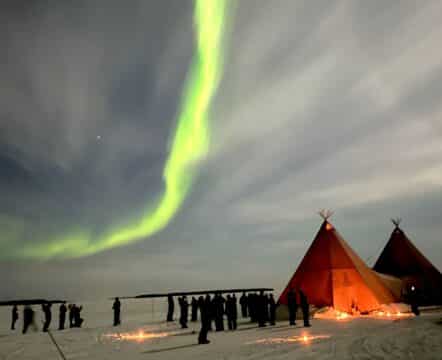 Norrsken på Novares resa till Norrland
