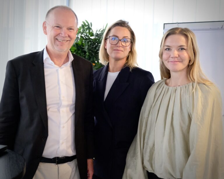 Anders Ynnerman, professor, Christina Andersson, Sarah Scheller Novare Leadership